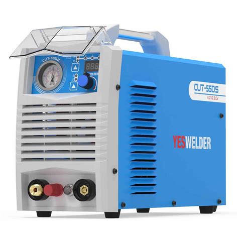 It is 110V & 220V dual voltage compatible, up to 65A output, can efficiently cut through rough, painted, and rusty surfaces, and produces minimal slag. . Yeswelder plasma cutter